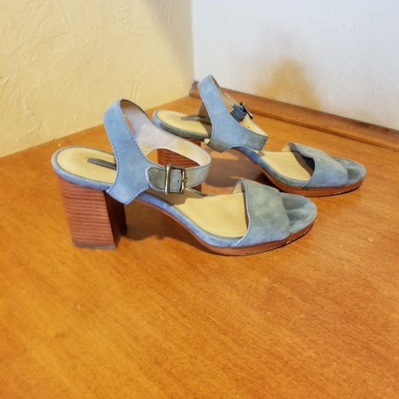 Frye blue leather sandals size 8 - Picture 2 of 5